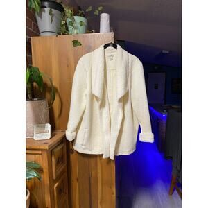 L.L. Bean Cream Sherpa Jacket